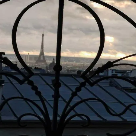 Montmartre, Amazing Bright Flat With Unique View On Paris Monuments