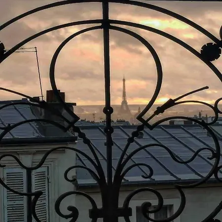 Montmartre, Amazing Bright Flat With Unique View On Paris Monuments Apartment *