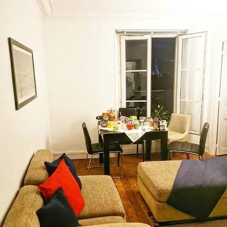 Montmartre, Amazing Bright Flat With Unique View On Paris Monuments דירה