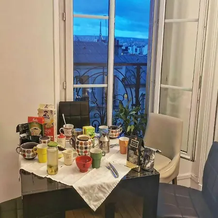 Montmartre, Amazing Bright Flat With Unique View On Paris Monuments